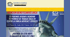 Desktop Screenshot of centrolafamilia.org