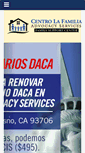 Mobile Screenshot of centrolafamilia.org
