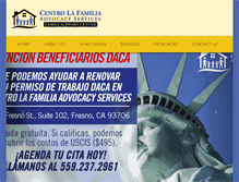 Tablet Screenshot of centrolafamilia.org